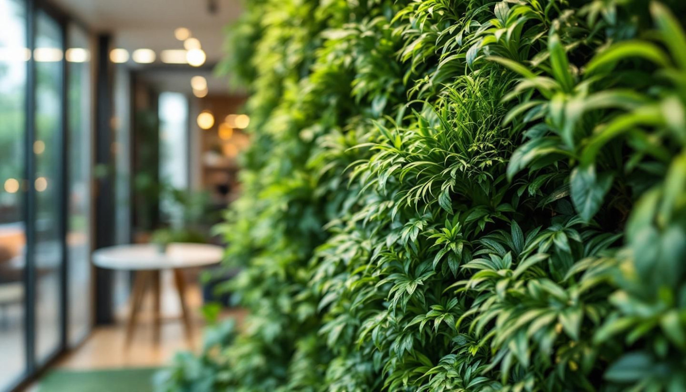Mur végétal intérieur sans entretien les options pour un coin de verdure autonome chez soi
